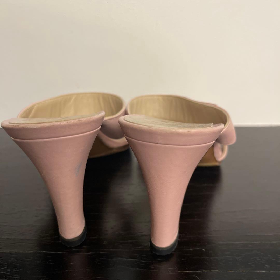 CHANELサンダル37ハーフ