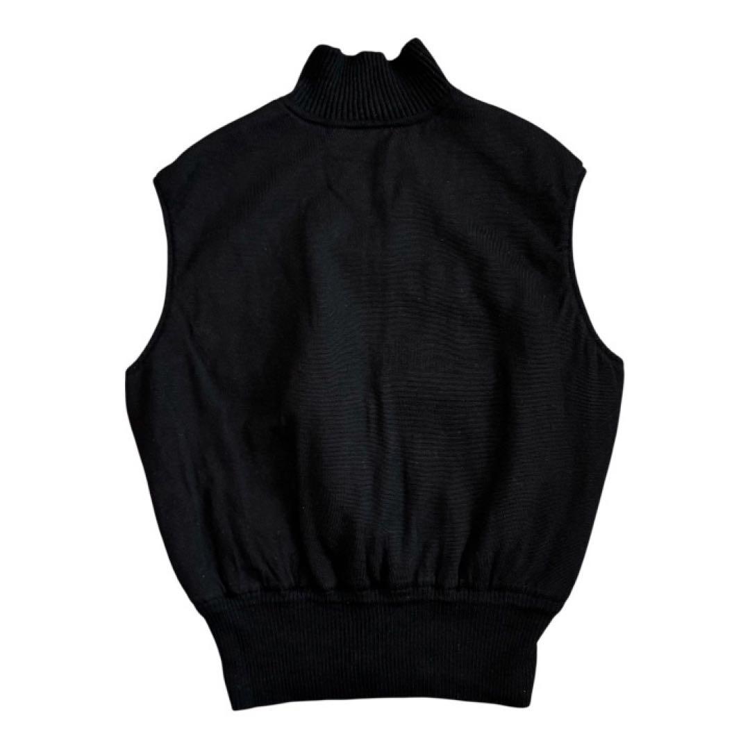 ETRO エトロ シルク ハイネック キルティング ニットベスト イタリア製