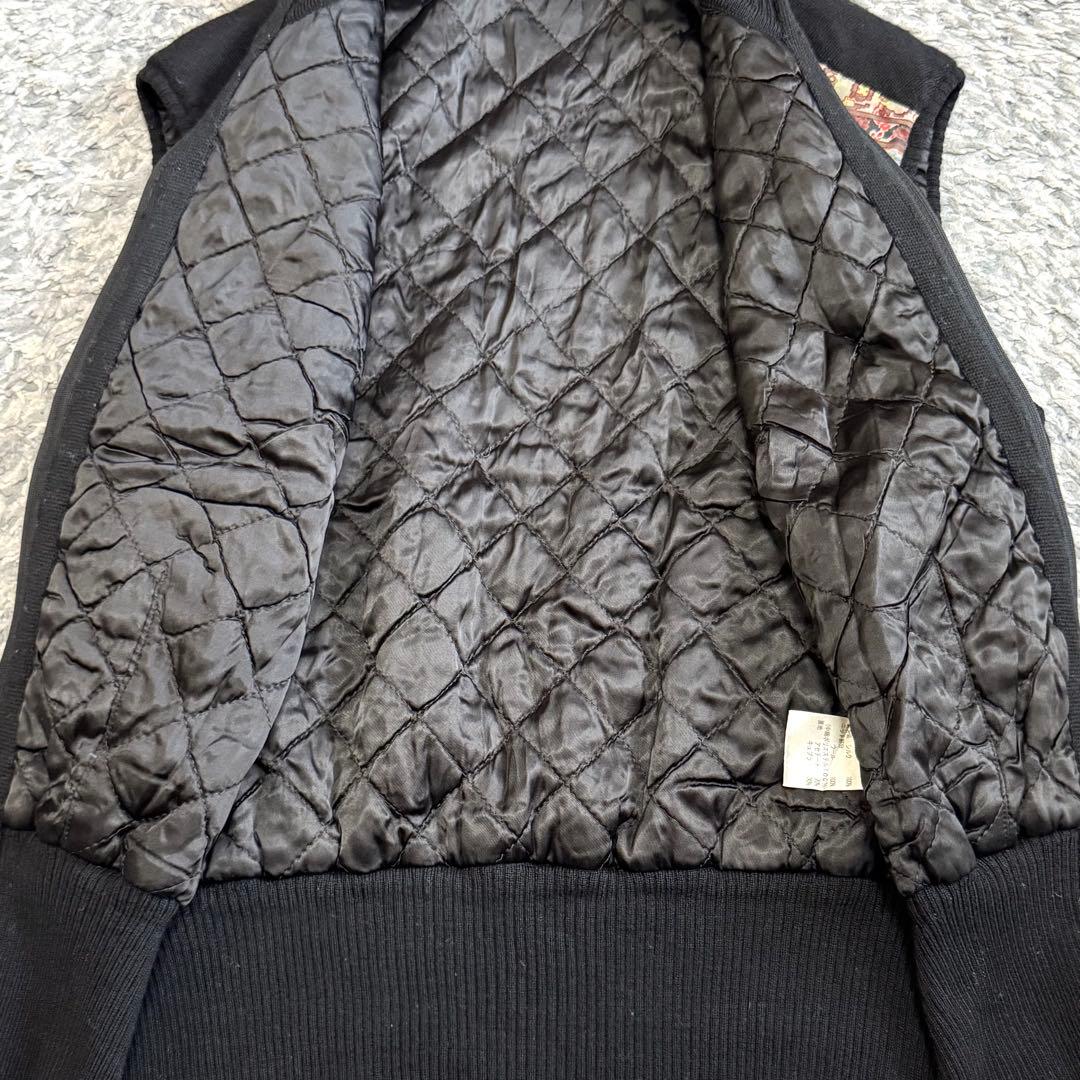 ETRO エトロ シルク ハイネック キルティング ニットベスト イタリア製