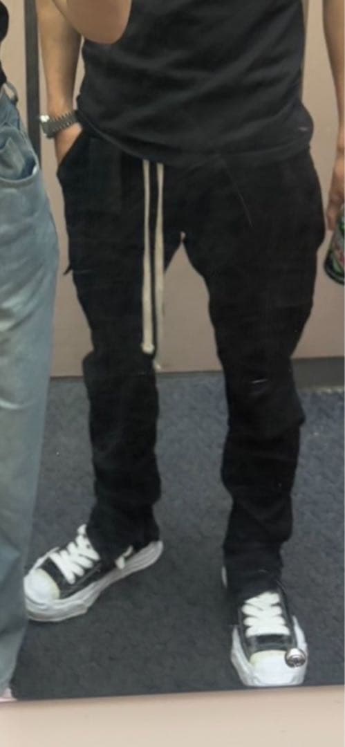 mnml ブラック カーゴパンツ S