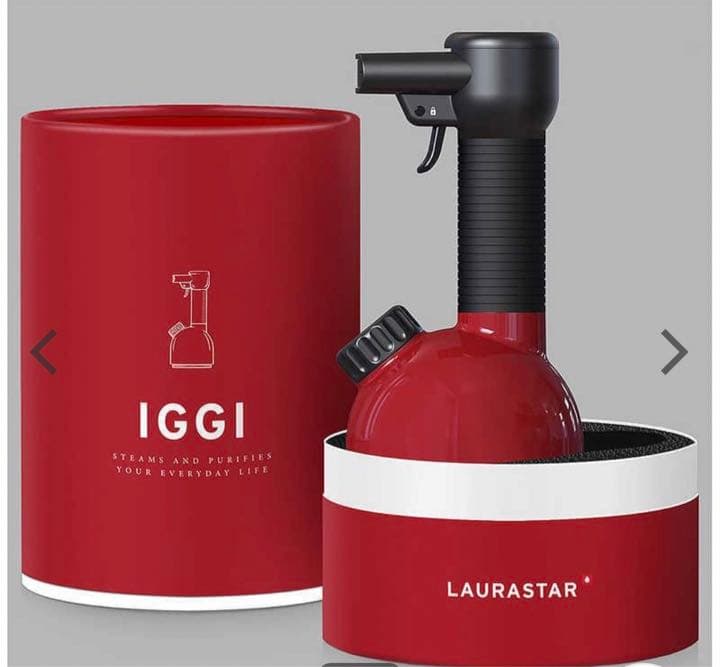 ローラスター 加圧式除菌脱臭スチーマーＩＧＧＩ　IGGIREDJP レッド