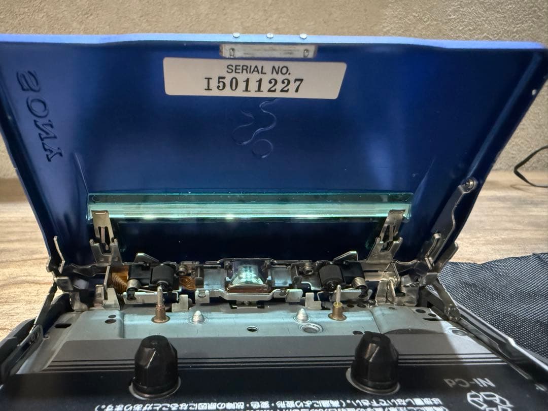 SONY ウォークマン WM-EX910 本体色 ブルー