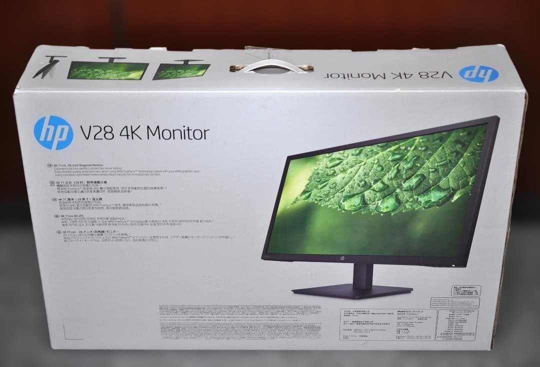 HP V28 4K 液晶モニター② TA2894