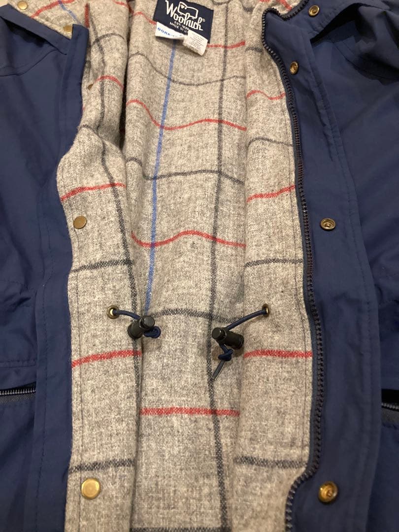 Woolrich コート USA製 GORE-TEX 古着 ナイロン 80s