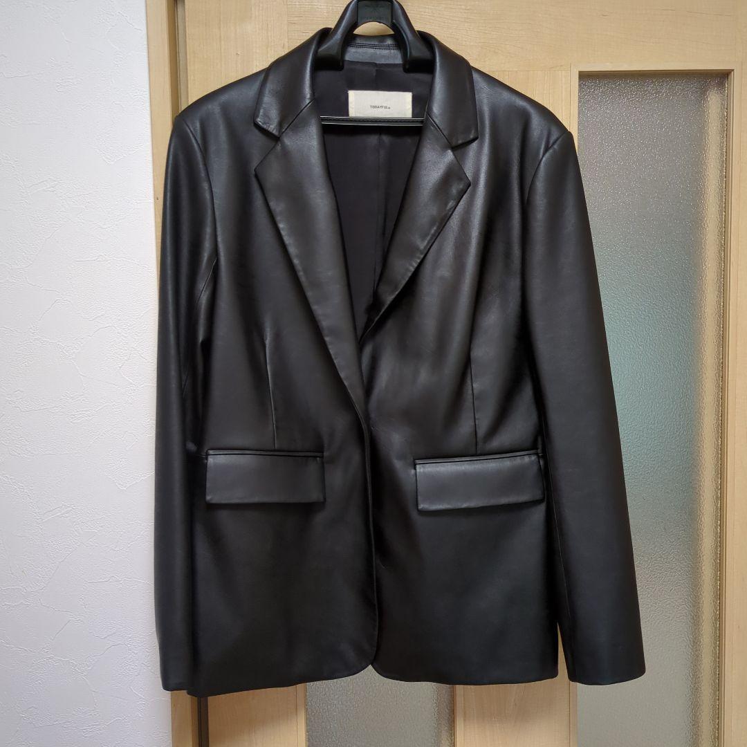 TODAYFUL.エコレザー.テイラードジャケット
