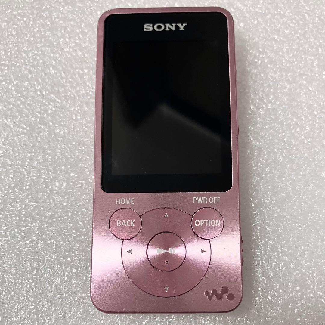 【美品　バッテリ良好】　SONY ウォークマン　NW-S15 16GB ライトピ