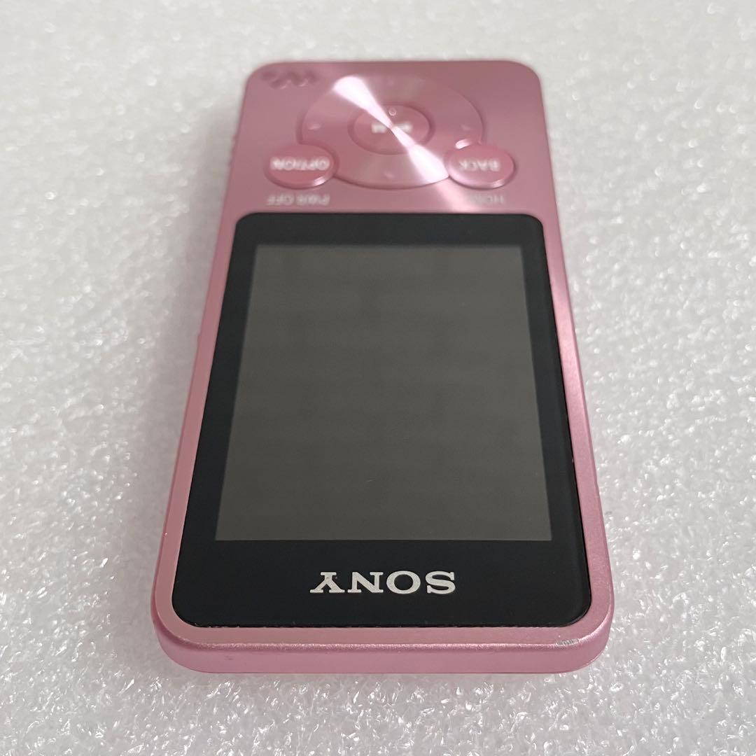 【美品　バッテリ良好】　SONY ウォークマン　NW-S15 16GB ライトピ