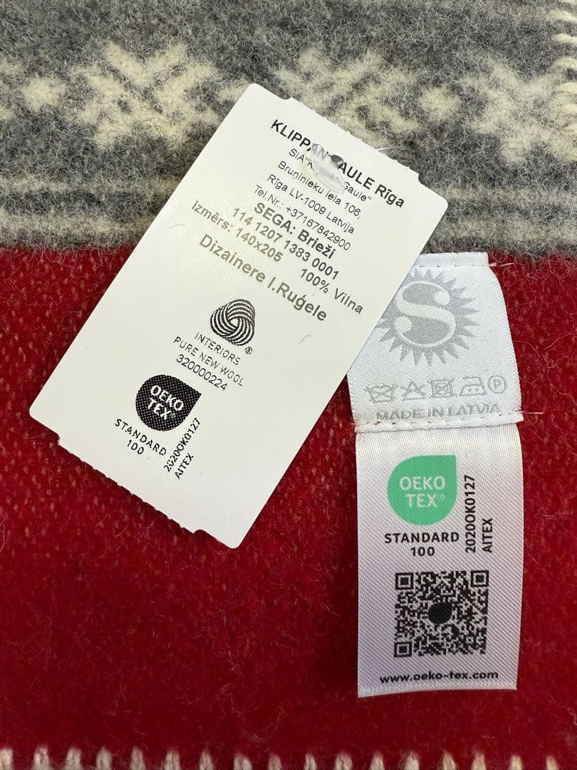 Klippan クリッパン　ブランケット　毛布　トナカイ　ミナペルホネントナカイ