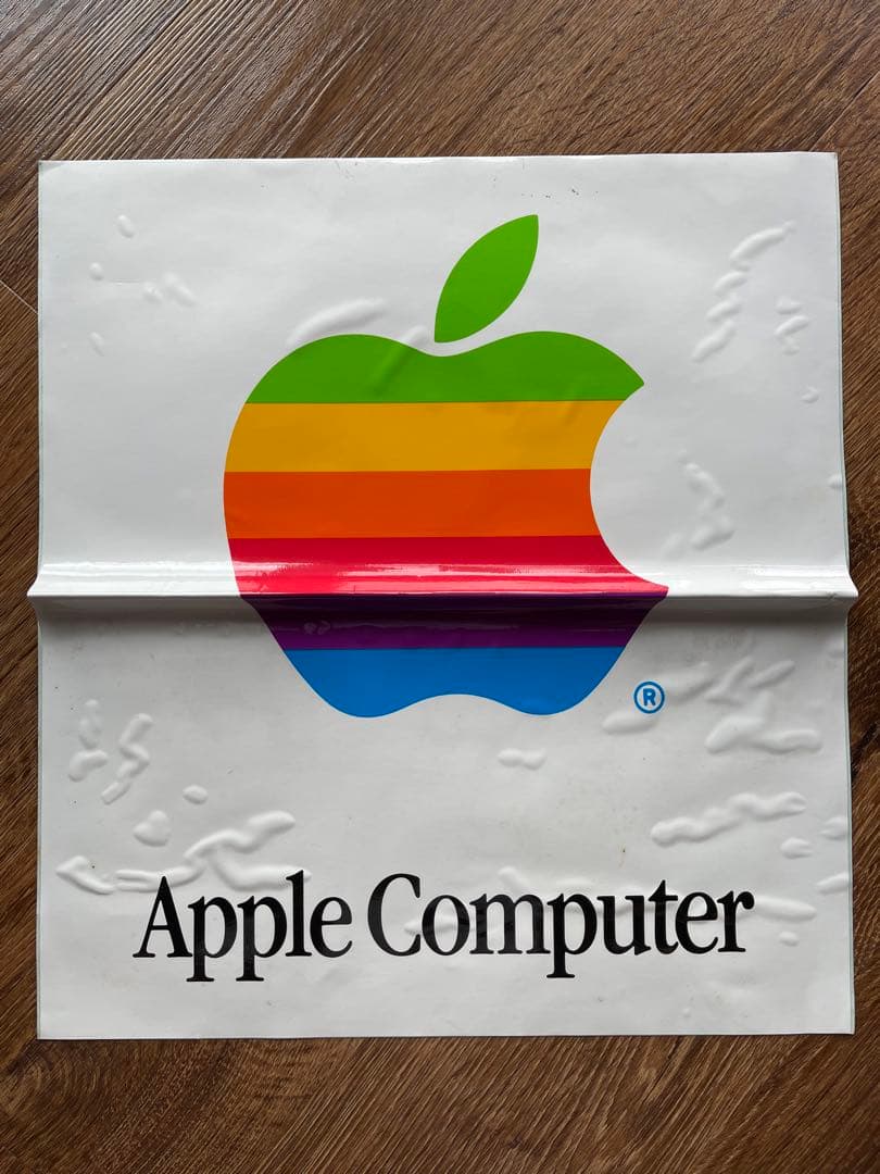 アップル　巨大ステッカー