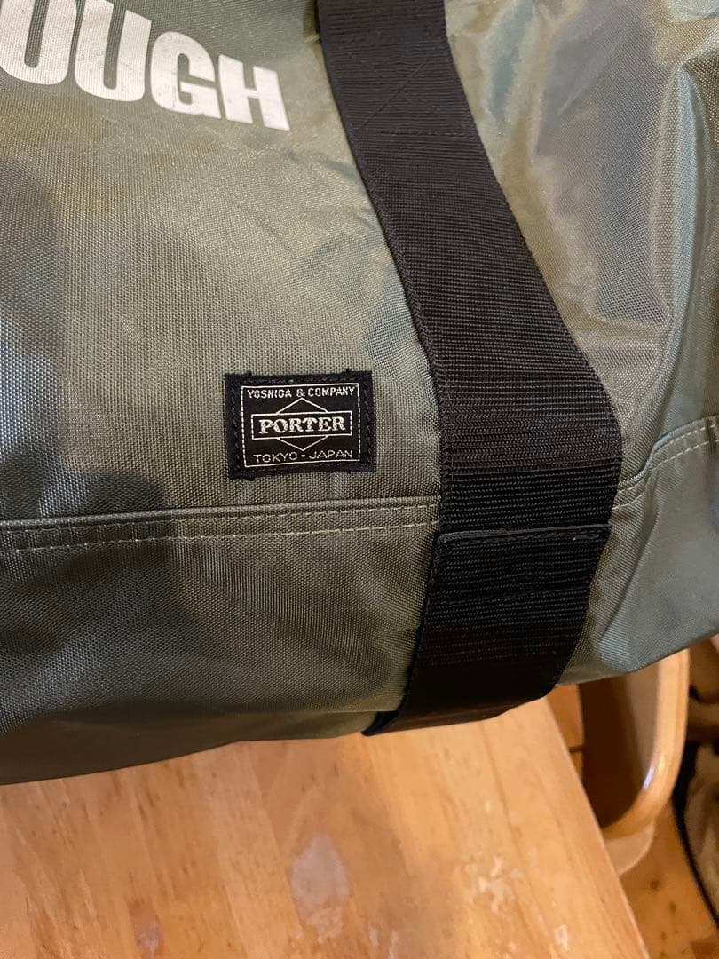 希少　PORTER GOODENOUGH ドラムバッグ　オリーブ