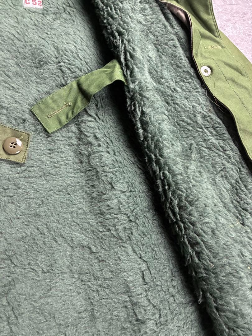 スウェーデン軍 M-59 ミリタリーコート ライナー付き C52 カーキ