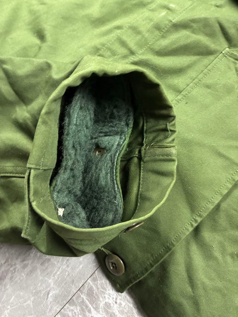 スウェーデン軍 M-59 ミリタリーコート ライナー付き C52 カーキ
