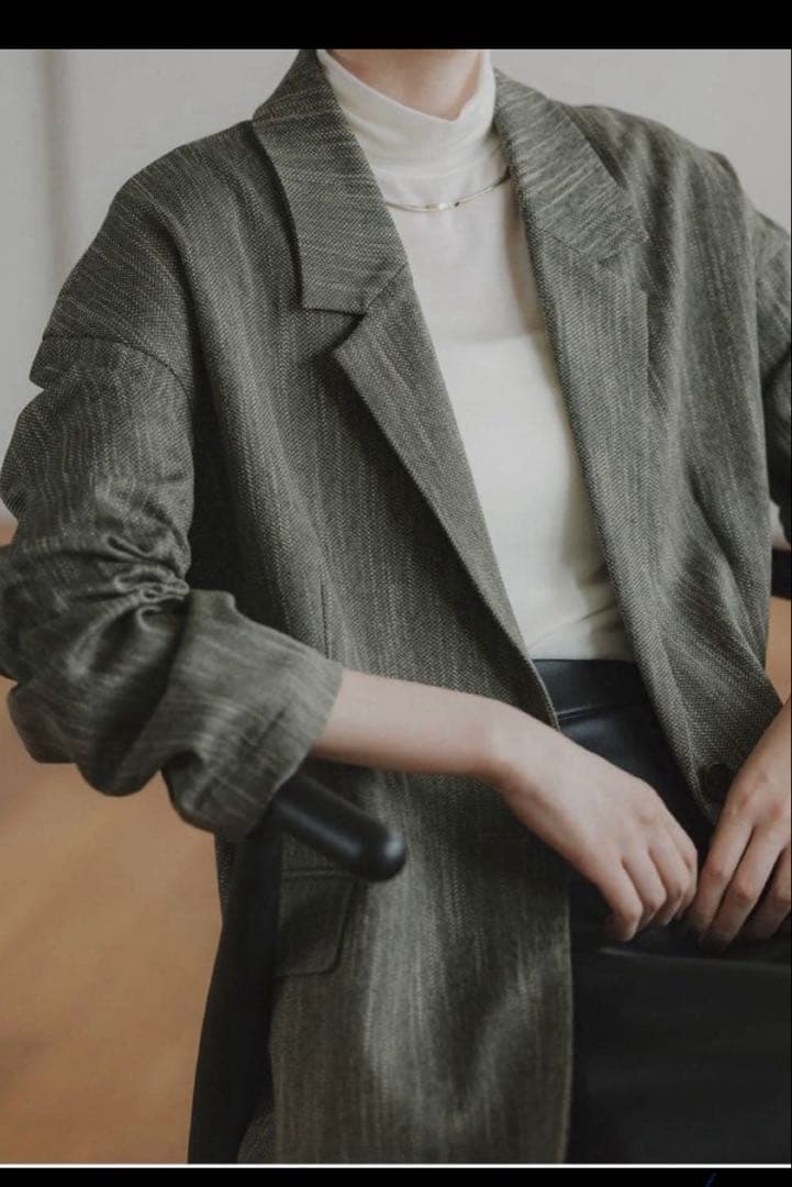 『完売品』crewreツイーディヘリンボンジャケットサイズ1