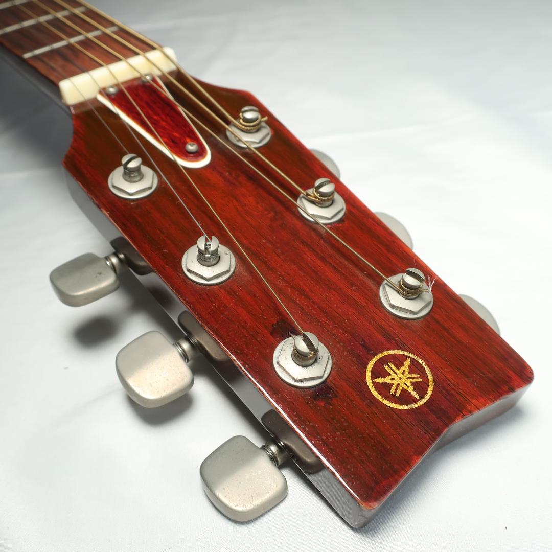 弦交換 YAMAHA FG-130 ギター ケース付 グリーンラベル ビンテージ