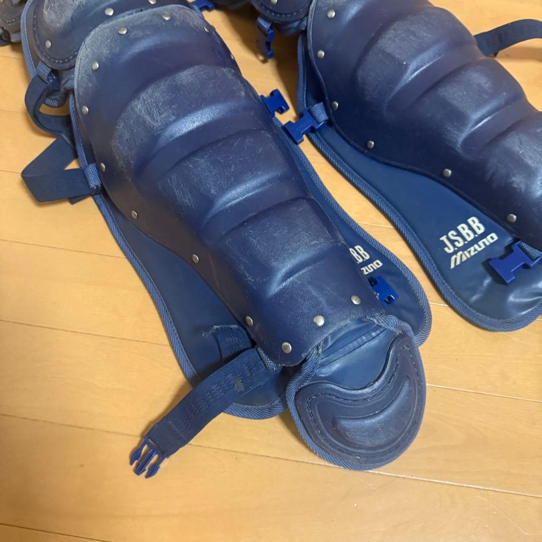 ミズノ 美津和タイガー 軟式用 キャッチャー 防具 4点セット 野球