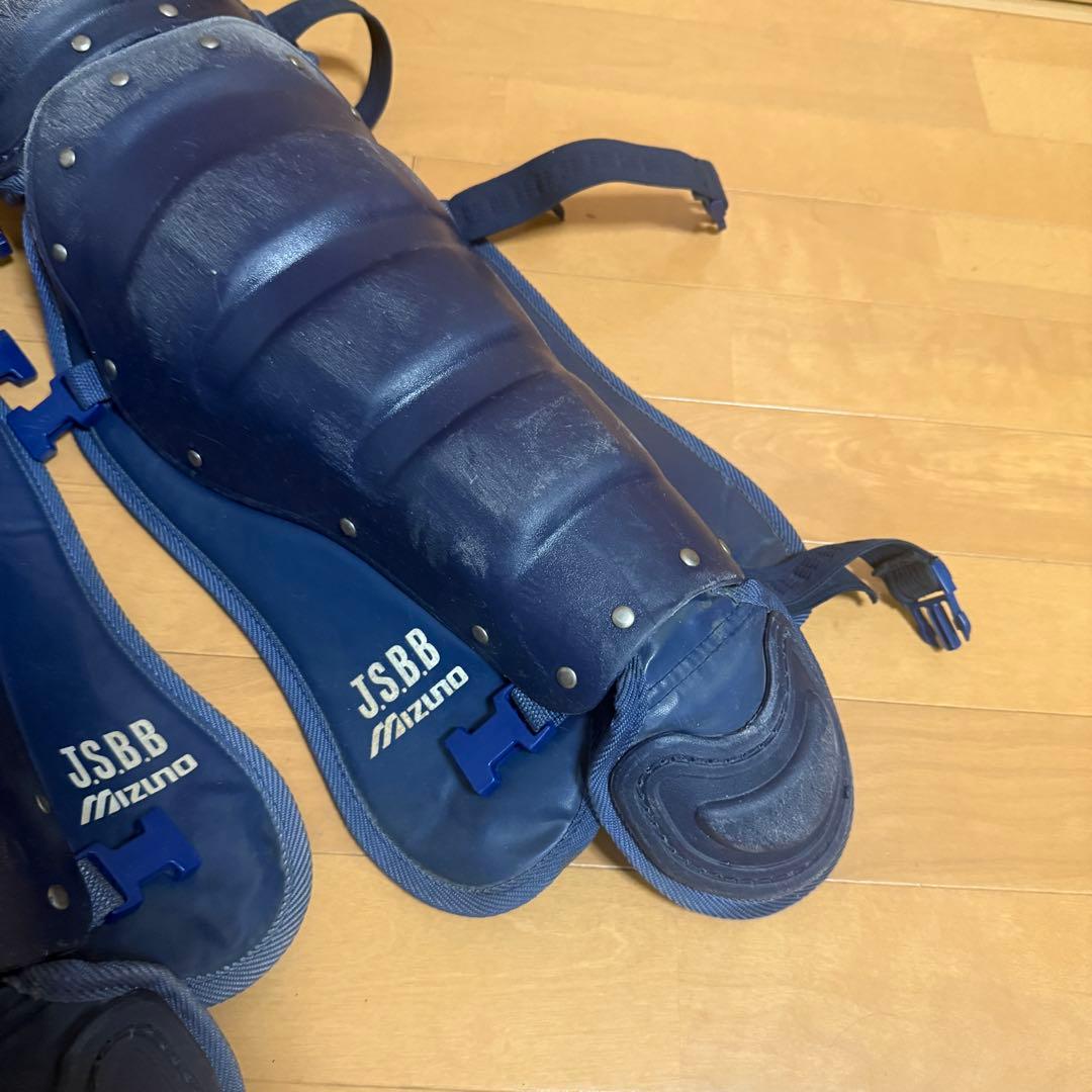 ミズノ 美津和タイガー 軟式用 キャッチャー 防具 4点セット 野球