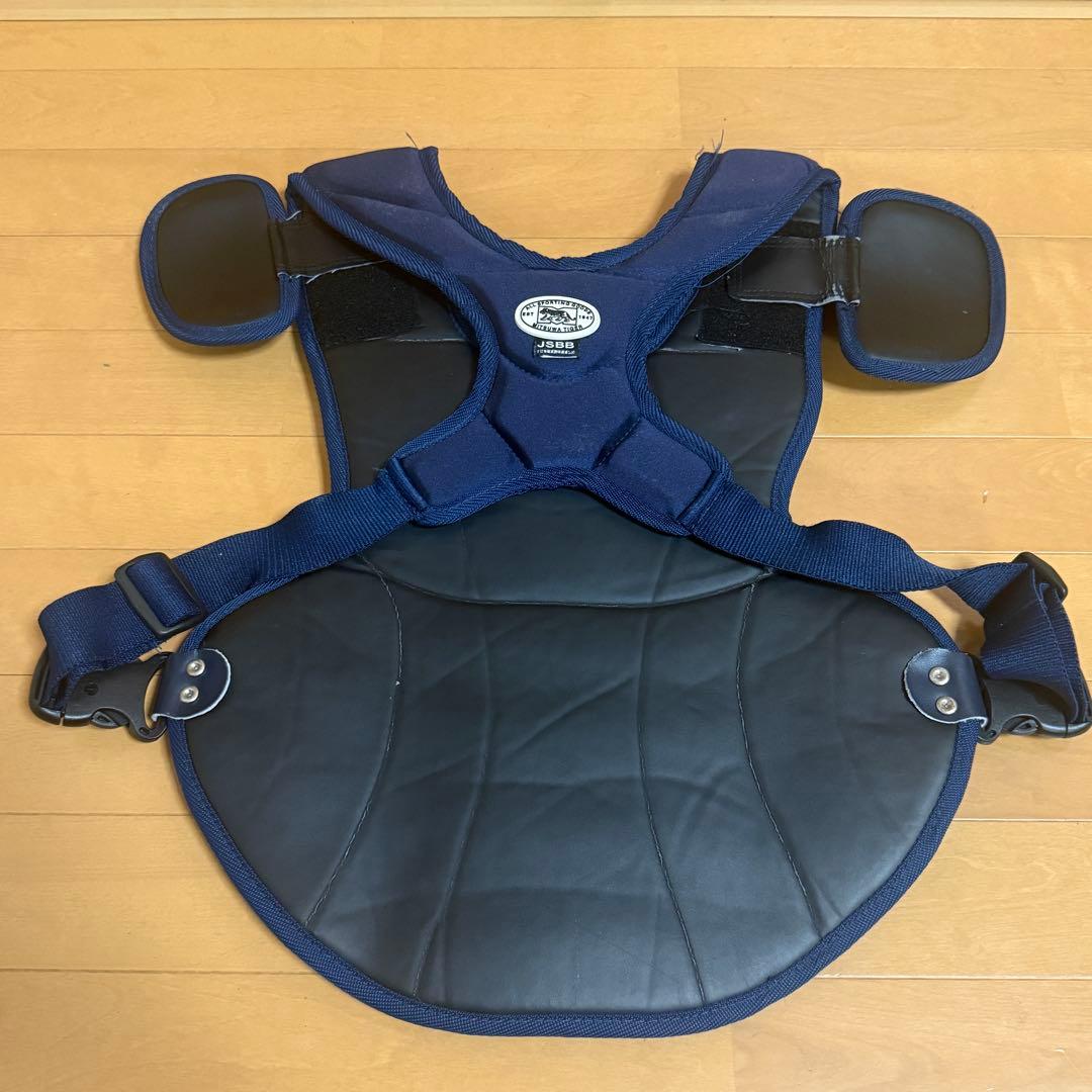 ミズノ 美津和タイガー 軟式用 キャッチャー 防具 4点セット 野球