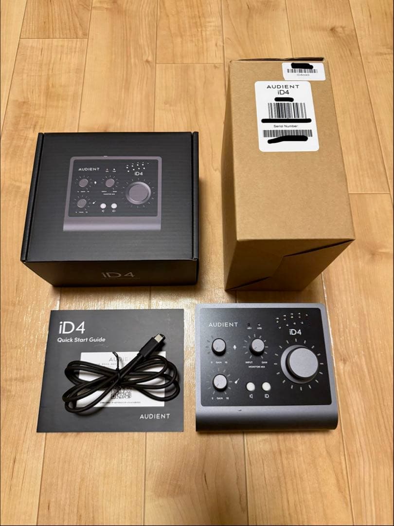 A*q様 【ほぼ新品】AUDIENT iD4mkII オーディオインターフェイス
