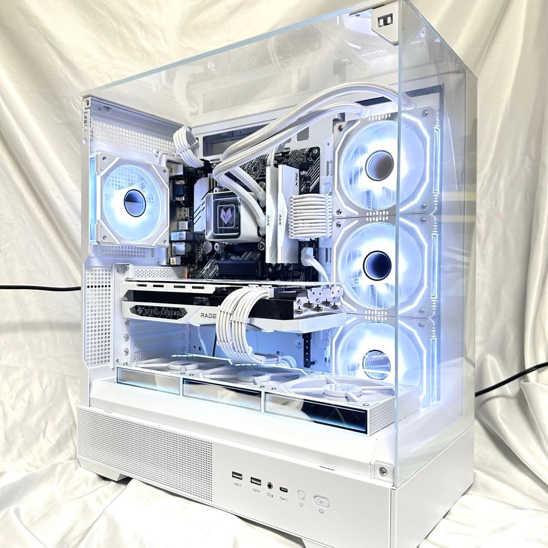 【新品】　ゲーミングPC RYZEN7 5700x RX7700XT 32GB