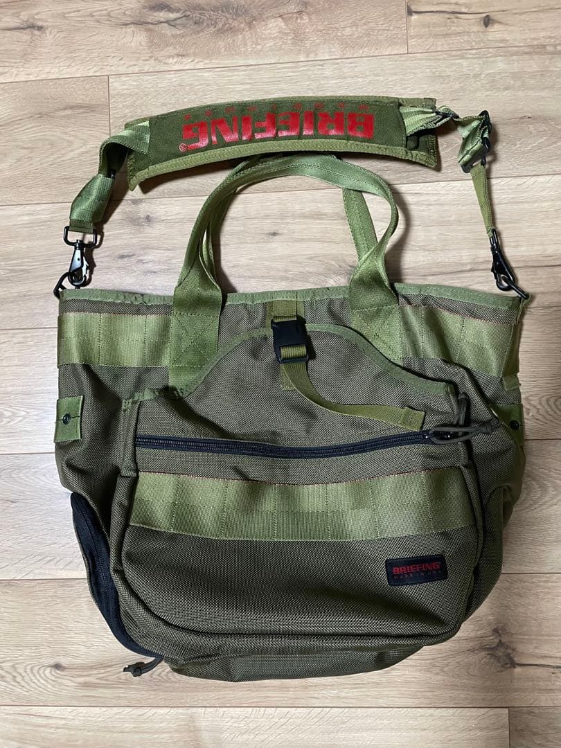 BRIEFING GYM WIRE MOSS　ジムワイヤー カーキ　モス