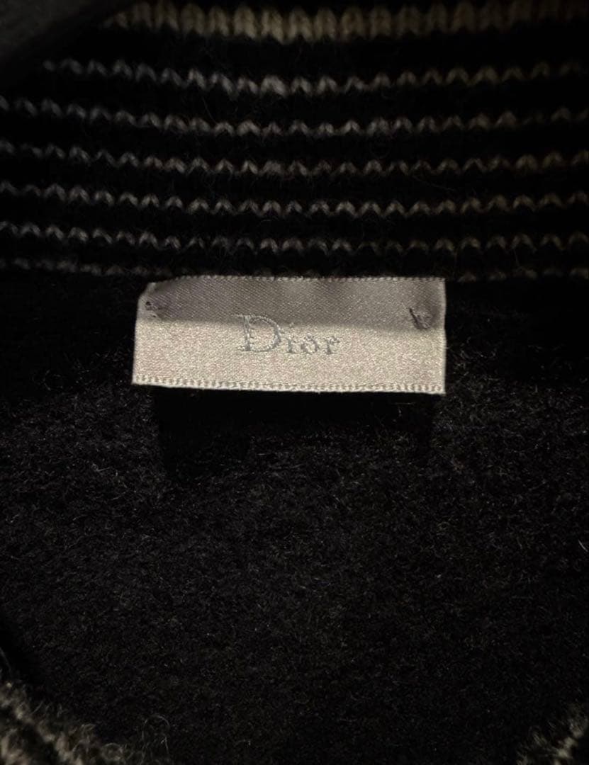 [希少] 名作Dior homme エディ期 06aw ドライバーズニット