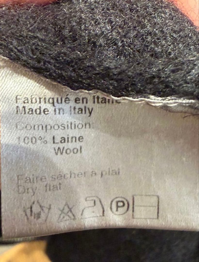 [希少] 名作Dior homme エディ期 06aw ドライバーズニット