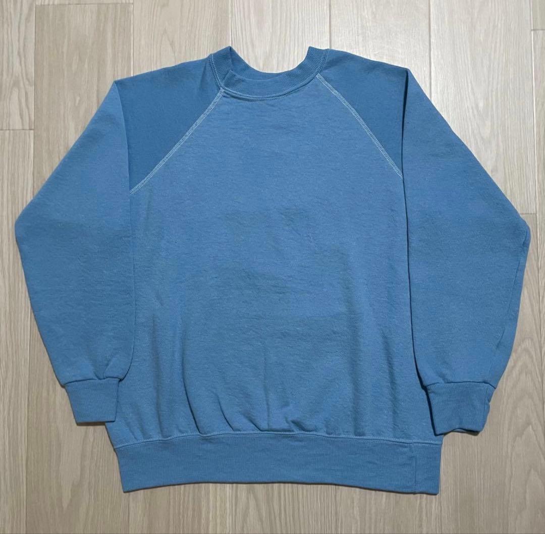 Disney ディズニー ミッキー　白足　80s ヴィンテージ　スウェット