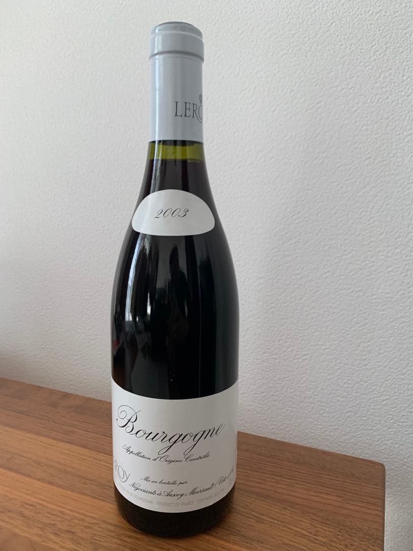 メゾン ルロワ　ブルゴーニュ　2003