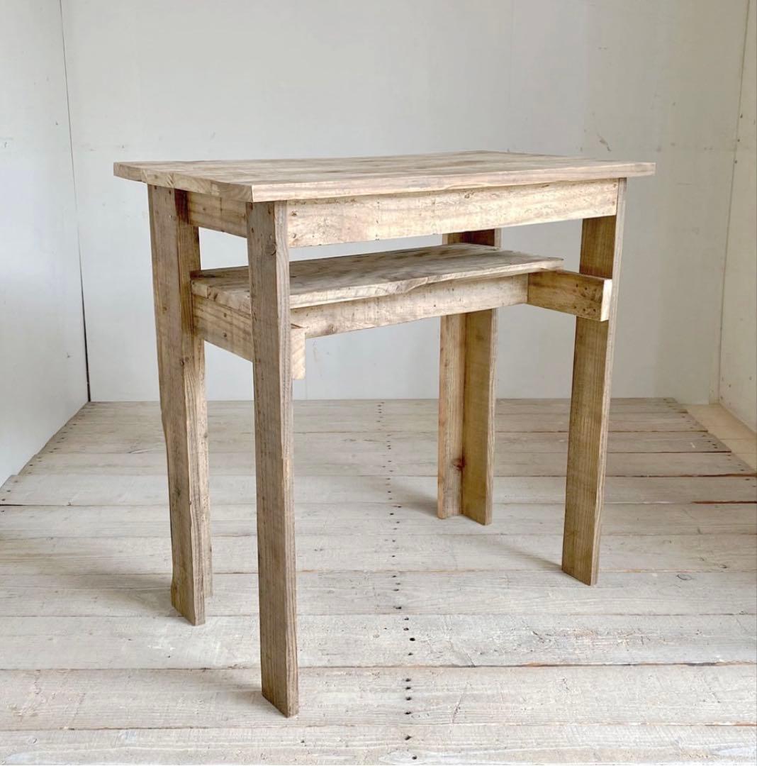 木製無垢板　机　パソコン　デスク