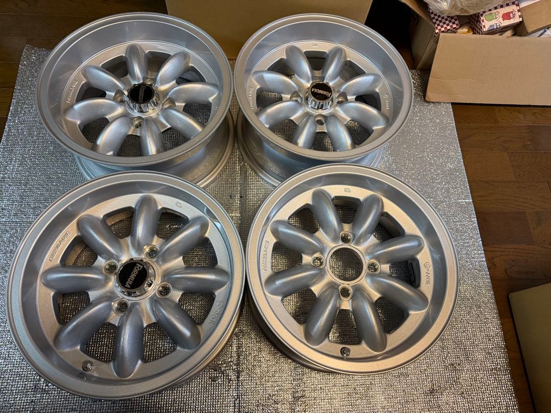 FORMULA ONE 15インチ6.5JET18 7J ET0 4穴114.3