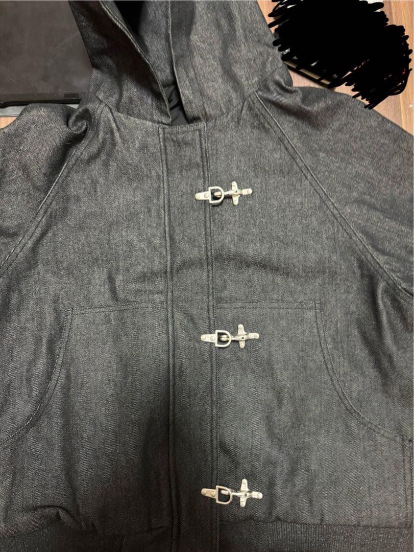 地底人黒 ファイヤーマンジャケット Mサイズ