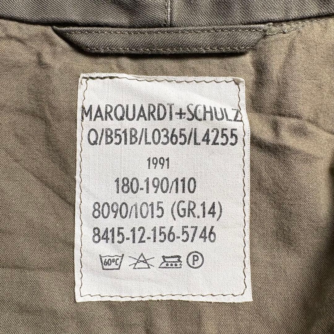 90s ドイツ軍　モッズコート　ロングフィールドパーカー　ボアライナー付き