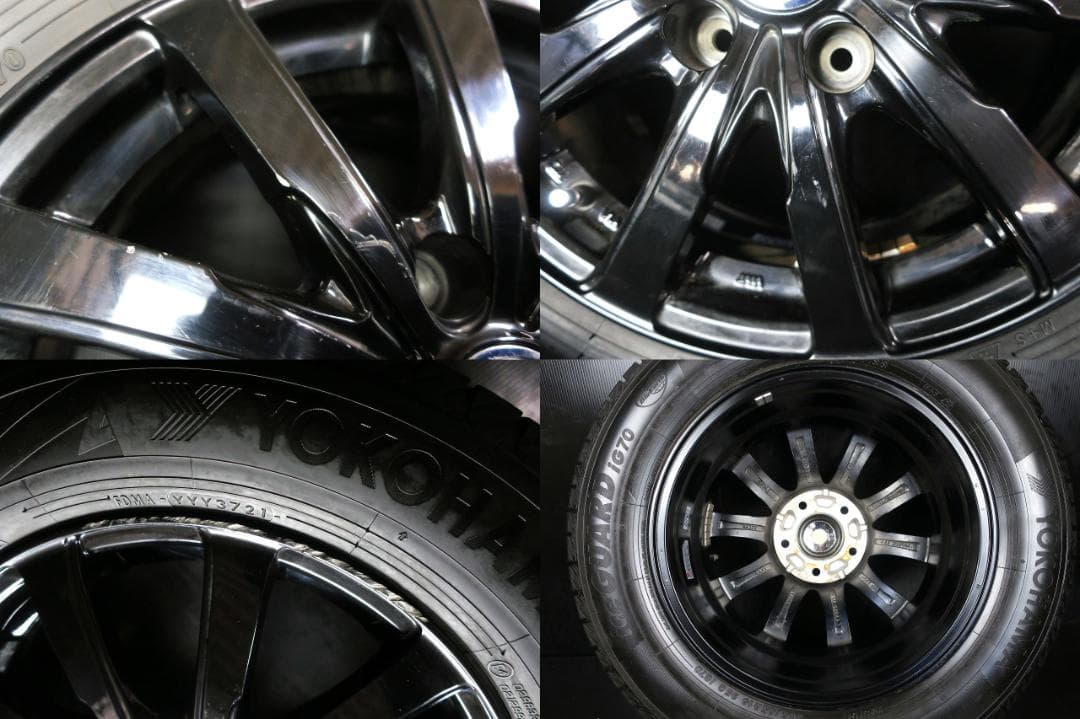 極上9.5分山 国産スタッドレス ヨコハマ 205/65R16 ヤリスクロス