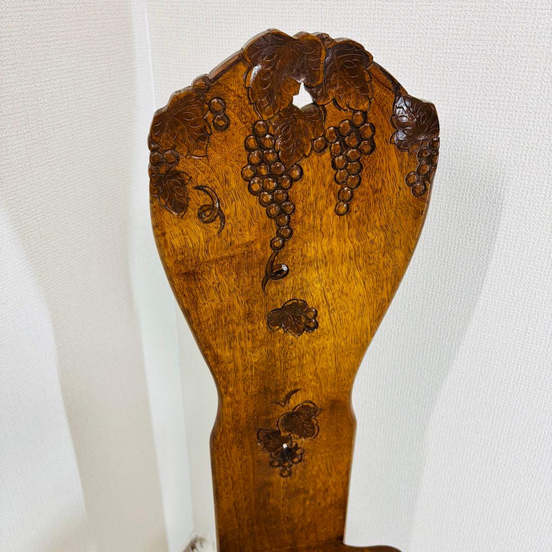 D&A YOSHIKAWA 花台 葡萄 グレープ アンティーク 木製