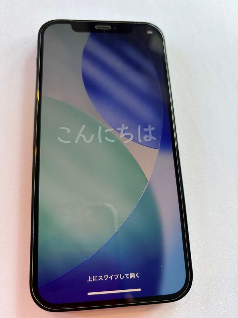 iPhone 12 ブラック 本体のみ 少々傷あり 動作確認済み