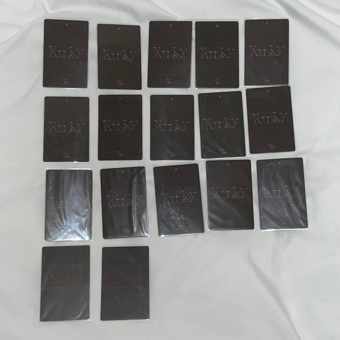 SEVENTEEN WOOZI ウジ ミクテ Ruby トレカ 未 コンプ