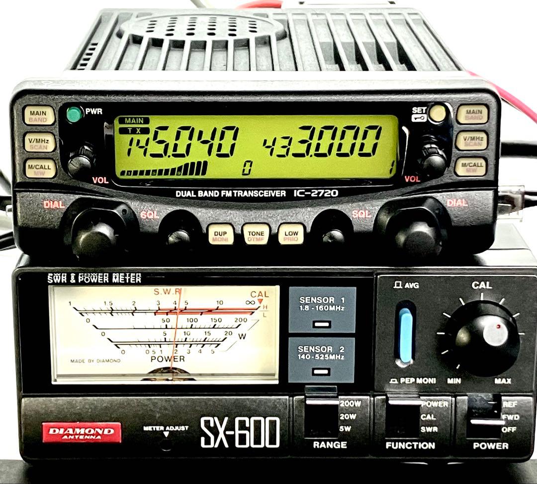 ICOM IC-2720D 50w トランシーバー アマチュア無線機