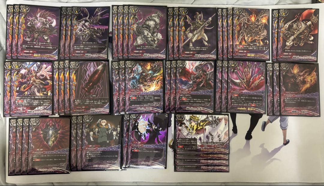 バディファイト 煉獄デッキ　ディミオス　原作再現 煉獄騎士団　迅雷騎士団デッキ