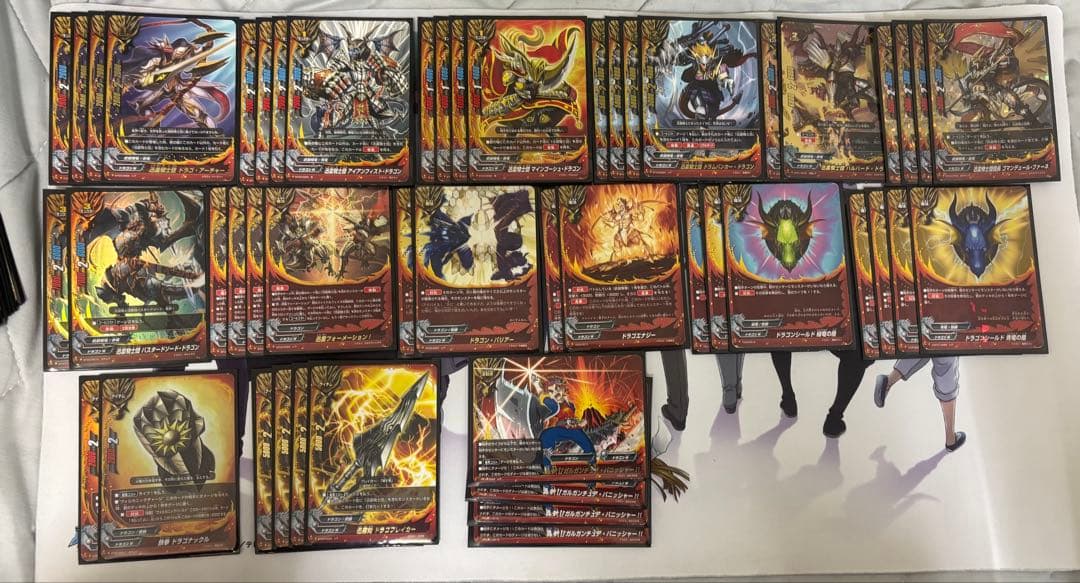 バディファイト 煉獄デッキ　ディミオス　原作再現 煉獄騎士団　迅雷騎士団デッキ