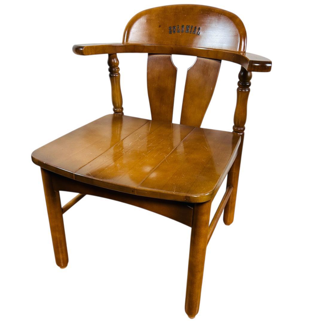 karimoku カリモク コロニアル ダイニングチェア 肘掛けアーム付き 1脚