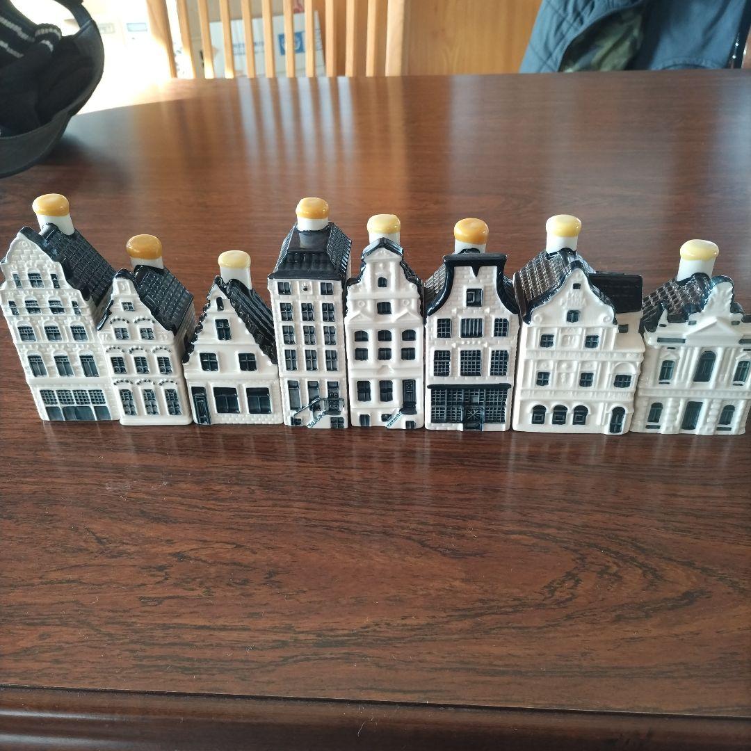 BOLS KLM オランダの家屋 置物セット