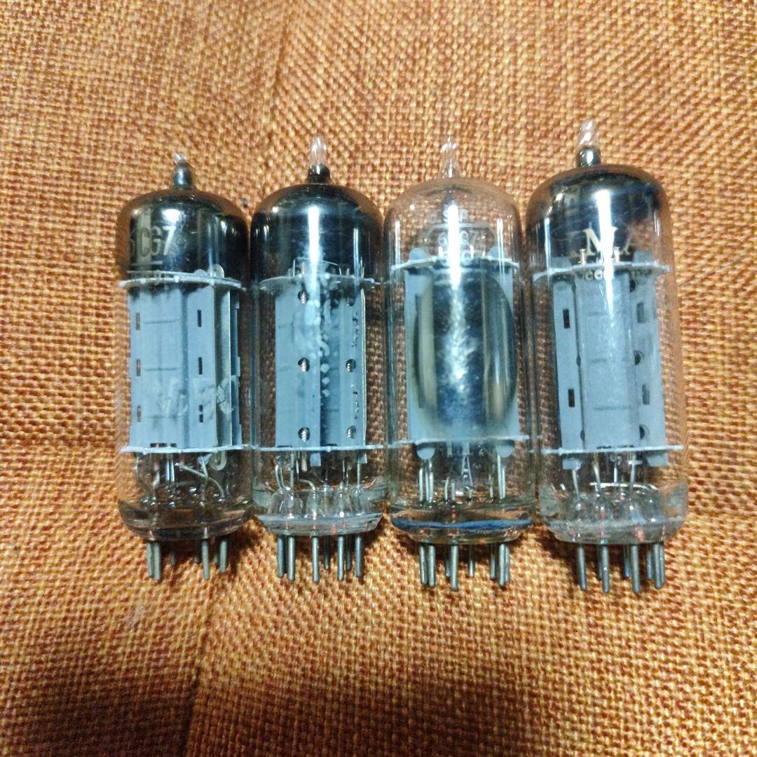真空管 6CG7 USAの文字 メーカー不明 中古
