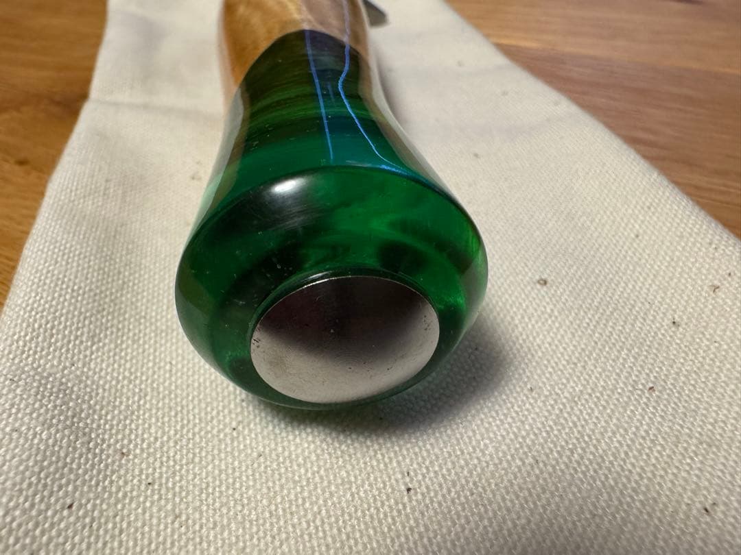 サバスフィッシング スールス　シルバーポリッシュ　グリーン