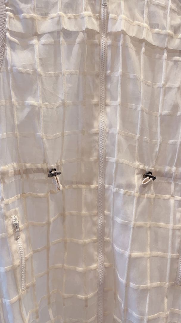 BRUNELLO CUCINELLI ベスト ジレ フード ジップ チェック