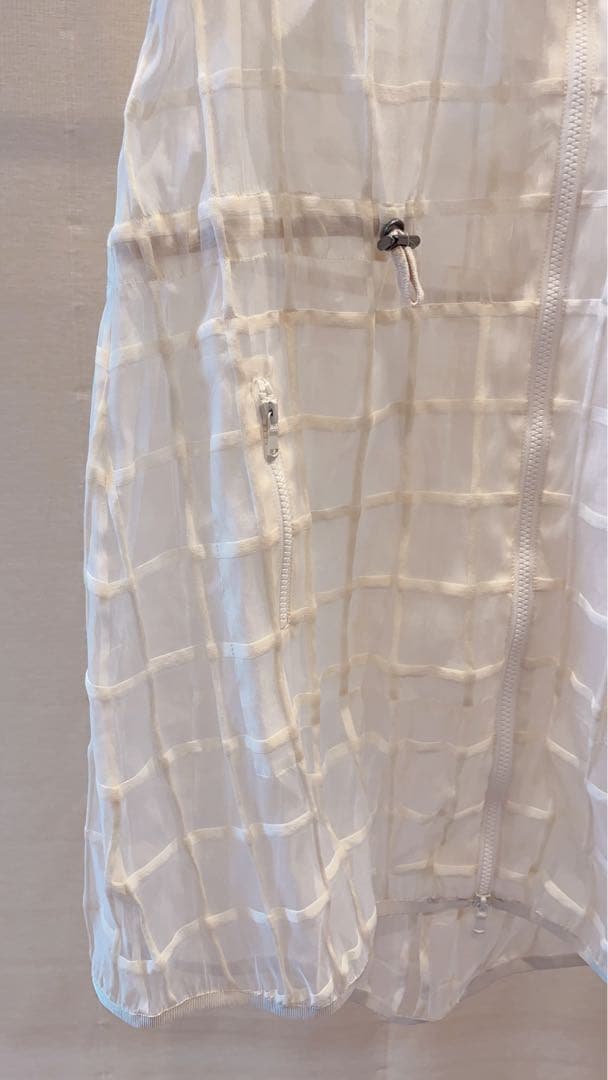 BRUNELLO CUCINELLI ベスト ジレ フード ジップ チェック