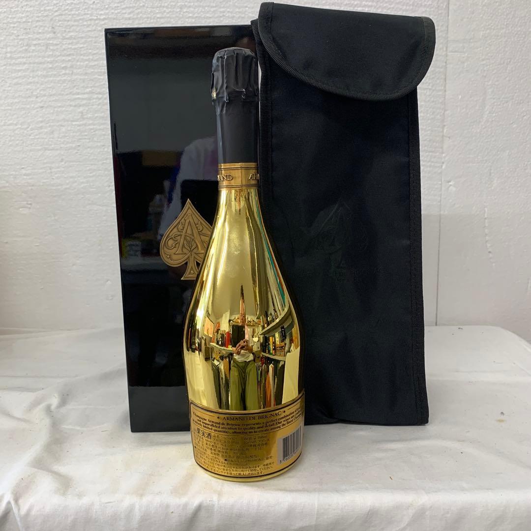 アルマンドブリニャック　ゴールド750ml 12.5% 箱　カバー付