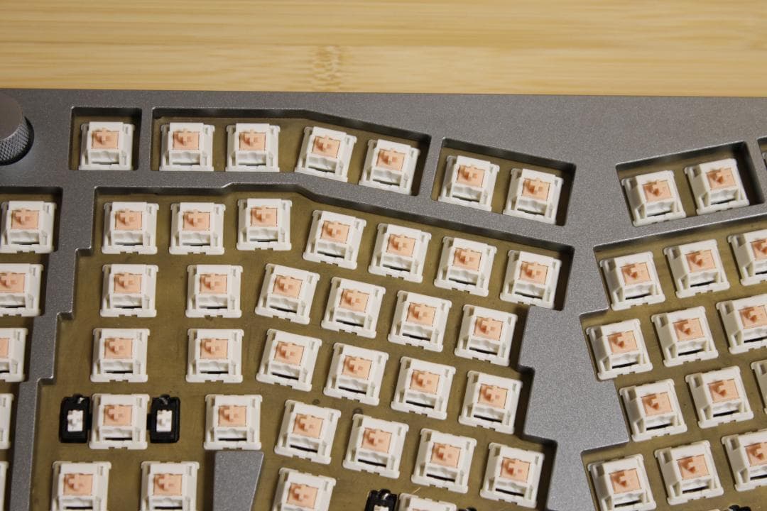 【Keychron】Q10 QMK/VIA キーボード US配列 シルバー