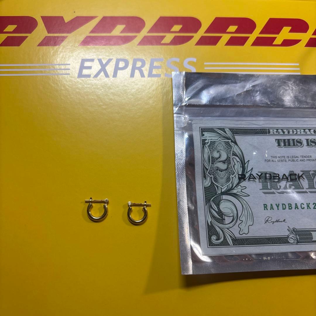 アクセサリー raydback -SMALL MARKING 18K GOLD PIERCE-