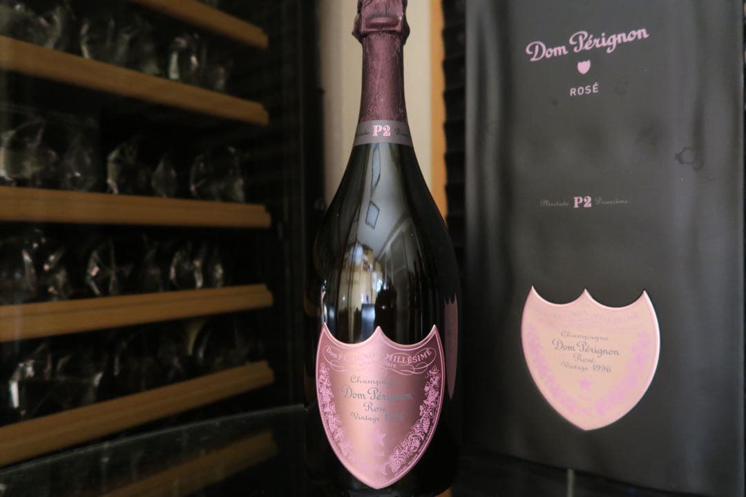 ドンペリニヨン P2 ロゼ 1996年 MHD正規品 箱 ケース付き