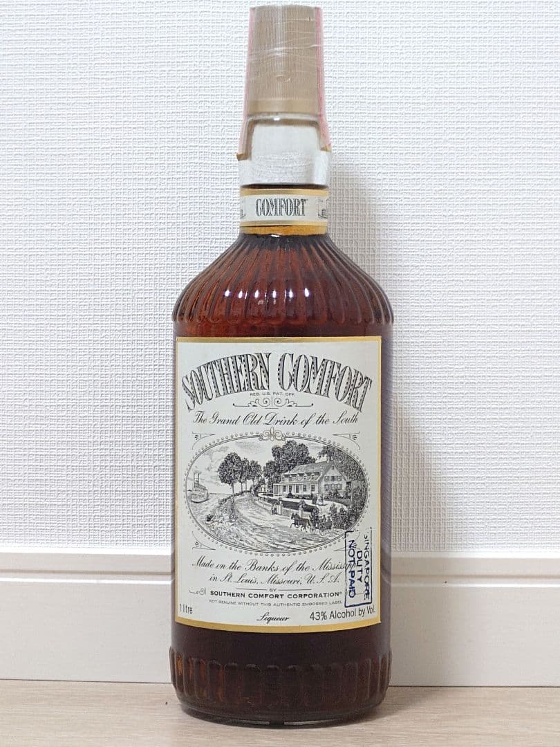 【希少】サザンカンフォート1970年代流通 1L 43%